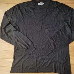 Anthology 100%silk crewneck sweater
